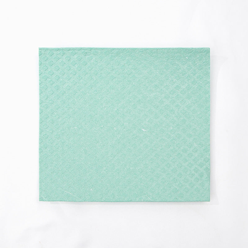 Pure Color Swedish Dishcloth Cyan